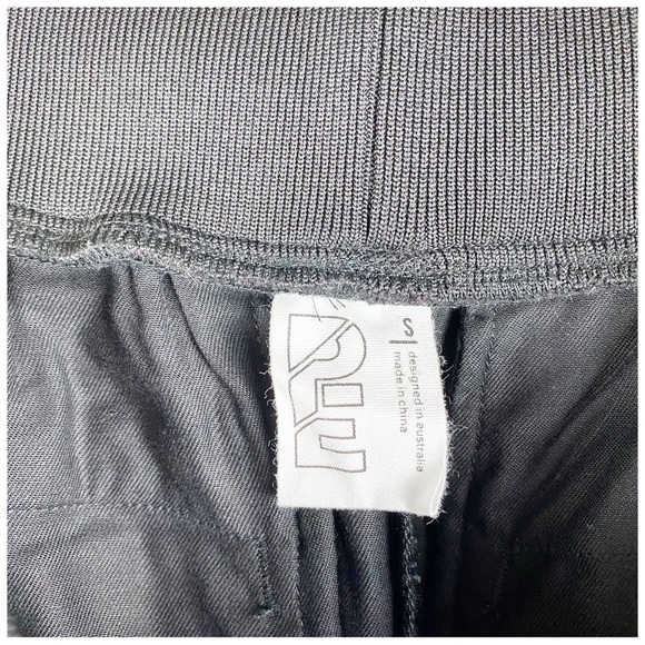 PE Nation Black Tuxedo Zip Side Track Pants -‎ Small - Picture 7 of 8